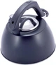 Чайник Kamille Whistling Kettle Thermo 3л из нержавеющей стали со свистком и термометром, черный (KM-1077A) - изображение 4