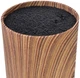 Подставка-колода Wood для кухонных ножей и ножниц Fissman 11х22 см (kuh0007462) - изображение 2