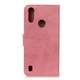 Чохол-книжка із застібкою KHAZNEH Wallet Cover для Motorola Moto E7 Power / Moto E7i / Moto E7i Power - Pink - зображення 2
