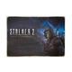 Дерев'яний постер Wood Posters "S.T.A.L.K.E.R. 2: Серце Чорнобиля. Артовий Сталкер на синьому фоні" (A4 формат, фанера) (pvw0080) - зображення 1