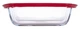 Форма для запікання Pyrex Cook and Store 215PFRD 23х15х6 см червона - зображення 2