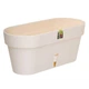 Горшок с автополивом Santino LATINA WINDOW BOX 6,7 л. канва-крем (LWB67cgry) - изображение 1