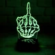 3D світильник з пультом та акумулятором 3D Lamp FUCK YOU (LР-33715) - зображення 9