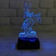 3D світильник з пультом та акумулятором 3D Lamp Бакс Банні (LР-33838) - зображення 1