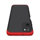 Чехол GKK 360 для Xiaomi Poco M3 бампер оригинальный Black-Red - изображение 2