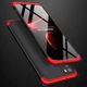 Чехол GKK 360 для Xiaomi Poco M3 бампер оригинальный Black-Red - изображение 4