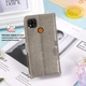 Чехол Clover для Xiaomi Redmi 9C книжка кожа PU с визитницей серый - изображение 8