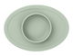 Тарілка-килимок EZPZ Tiny bowl Оливкова - зображення 1