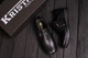 Мужские кожаные туфли Kristan black old school р.42 - изображение 5