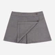 Подростковые шорты-юбка для девочки Бемби City collection UB107-X00 158 см Серые (36107025371.X00) - изображение 2