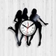 Часы настенные Виниловая пластинка Стрептиз 30 см 1046 Черный - изображение 1