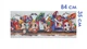 Постер "ЦВЕТНЫЕ КОРОВКИ" холст на подрамнике размером 350х840мм Frames Posters Décor - изображение 2