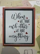 Постер «When we have each other, we have everything» в раме 29х34см Frames Posters Decor - изображение 2