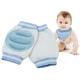 Наколенники для ползания малышей от 6 месяцев Active Baby с мягкими подушечками Голубой - изображение 1