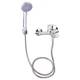 Lidz Gloria 006 Смеситель для ванны Chrome (k35) c душевым гарнитуром LDGLO006CRM35118 - изображение 1