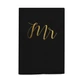 Обложки на паспорт для пары Mrs и Mr из белой и черной экокожи Unique Covers(190 Passport Holder) - изображение 2