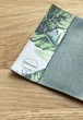 Обложка на паспорт из экокожи Зеленые листья Unique Covers(52 new Passport Holder) - изображение 2