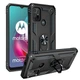 Ударостійкий чохол Shell Ring для Motorola Moto G30 Чорний - изображение 1