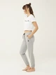 Пижамные штаны женские хлопковые U.S. Polo Assn 16600 S Серый меланж (8680557327786) - изображение 2
