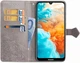 Чехол Vintage для Huawei Y6 2019 книжка кожа PU с визитницей серый - изображение 4