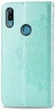 Чехол Vintage для Huawei Y6S 2019 книжка кожа PU с визитницей бирюзовый - изображение 3