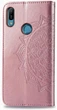 Чехол Vintage для Huawei Y6S 2019 книжка кожа PU с визитницей розовое золото - изображение 3