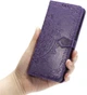 Чехол Vintage для Huawei Y6S 2019 книжка кожа PU с визитницей фиолетовый - изображение 8
