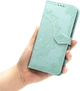 Чехол Vintage для Huawei Y6 2019 книжка кожа PU с визитницей бирюзовый - изображение 6