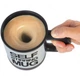Кружка мешалка Self Mug автоматическая Размешивает сама Черная (241751) - изображение 3