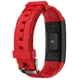 Розумний фітнес браслет трекер Smart Band Plus E58 З Тонометром Червоний - зображення 2