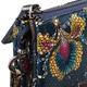 Косметичка-клатч кожаная Desisan 063-415 хохлома - изображение 4