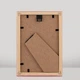 Рамка для фото дерев'яна 10х15 багет: DL1506-03 Червоний (з глянцевим склом 1-1.5мм, двп з ніжкою) EmojiFrame - зображення 4