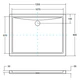 Душевой поддон BESCO Alpina 120x80x3/5.5 (00000011133 / 5908239684242) - изображение 3