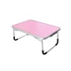 Складной столик Lesko LY-005 Pink для ноутбука раскладной в кровать 60*40 см - изображение 1