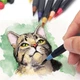 Набор акварельных маркеров Water Color Brush маркер - кисть 20 цветов (4449) - изображение 5