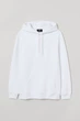 Худи H&M L белый 25066858149 - изображение 1
