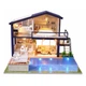 3D Румбокс кукольный дом DIY Cute Room A-066-A Вилла с бассейном детский конструктор - зображення 3