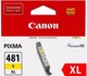 Картридж Canon CLI-481 XL PIXMA TS6140/8140/9140/TR7540/8540/TS6240/9540/8240/704/8340/6340 Yellow (2046C001) - зображення 1