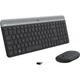 Комплект (клавиатура, мышь) Logitech MK470 Wireless Slim Graphite (920-009206) - изображение 2