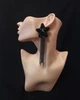Серьги Ksenija Vitali Long stars Black SB-00020 - изображение 3