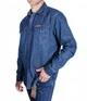 Джинсова сорочка MONTANA Blue Black 02 3XL Синя - зображення 4