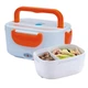 Автомобильный ланч бокс с подогревом от прикуривателя Electric Lunch Box 1.05 л Оранжевый (106183377SM) - изображение 2
