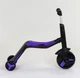 Самокат-велобег-велосипед Best Scooter 3в1 синий универсальный детский самокат трансформер с педалям - зображення 6