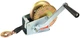 Лебедка барабанная Mastertool 454 кг, ремень 8 м (86-8245) - изображение 1