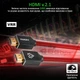 Кабель Vertux VertuLink-300 HDMI 2.1 UltraHD-8K HDR eARC 3 м Bloodyred (vertulink-300.bloodyred) - изображение 3