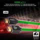 Кабель Vertux VertuLink-300 HDMI 2.1 UltraHD-8K HDR eARC 3 м Lasergreen (vertulink-300.lasergreen) - изображение 3