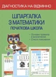 Шпаргалка з математики. Початкова школа. НУШ (серія "Діагностика на відмінно") - изображение 1