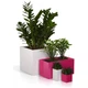 Розумний вазон Plastkon Cubico Flower Lover 42 см чорний 4111807 - зображення 8