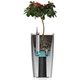 Умный вазон Plastkon Quadrato Flower Lover 18х34 см красный 41116651 - изображение 3