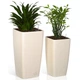 Умный вазон Plastkon Quadrato Flower Lover 18х34 см красный 41116651 - изображение 8